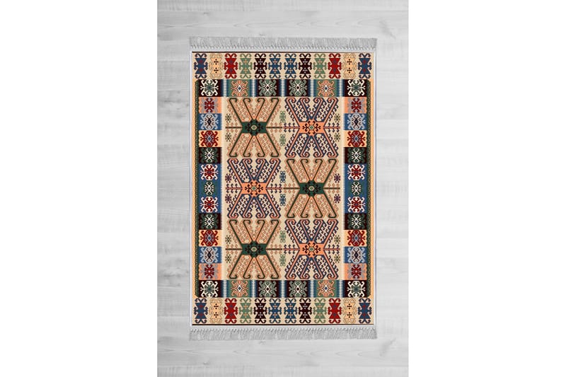 Matte (80x200) Homefesto - Cotton - Flerfarget/Fløyel - Tekstiler - Tepper & Matter - Orientalske tepper