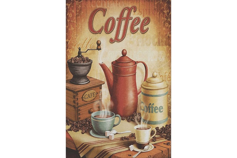 Matte (80x200) Homefesto - Cotton - Flerfarget/Fløyel - Tekstiler - Tepper & Matter - Orientalske tepper