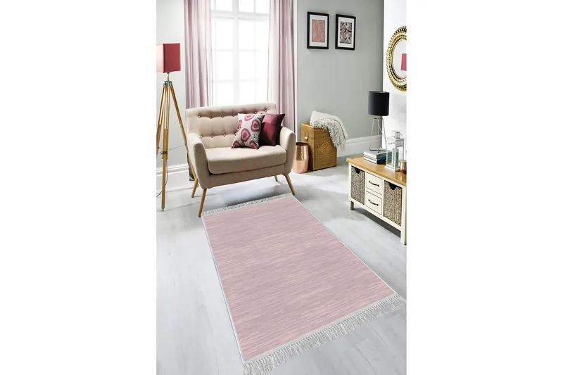 Matte (80x200) Homefesto - Cotton - Flerfarget/Fløyel - Tekstiler - Tepper & Matter - Orientalske tepper