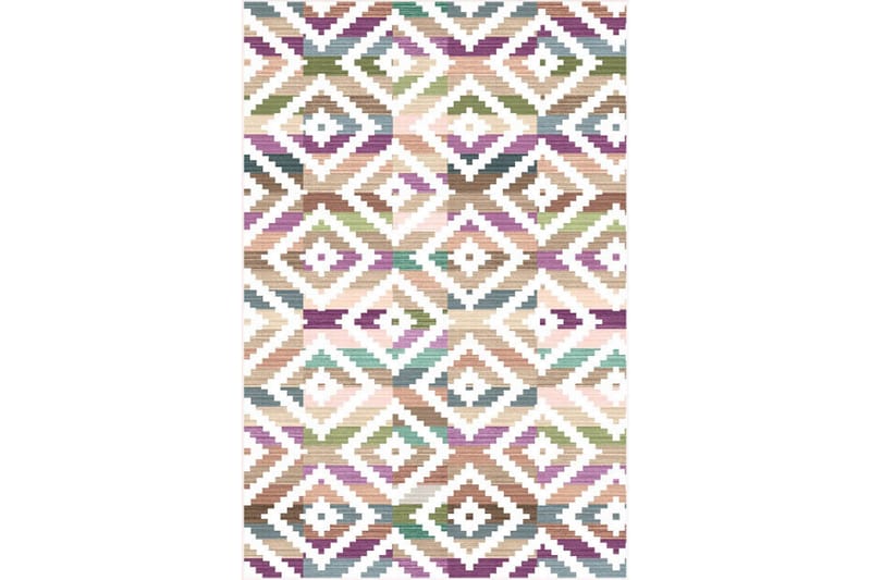 Matte (80x200) Homefesto - Cotton - Flerfarget/Fløyel - Tekstiler - Tepper & Matter - Orientalske tepper