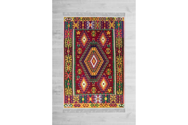 Matte (80x200) Homefesto - Cotton - Flerfarget/Fløyel - Tekstiler - Tepper & Matter - Orientalske tepper