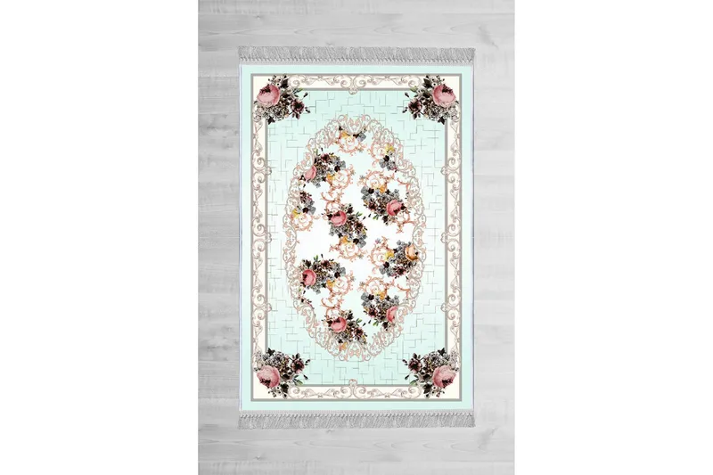 Matte (80x200) Homefesto - Cotton - Flerfarget/Fløyel - Tekstiler - Tepper & Matter - Orientalske tepper