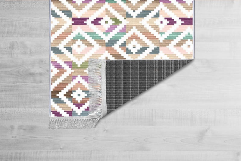 Matte (80x200) Homefesto - Cotton - Flerfarget/Fløyel - Tekstiler - Tepper & Matter - Orientalske tepper