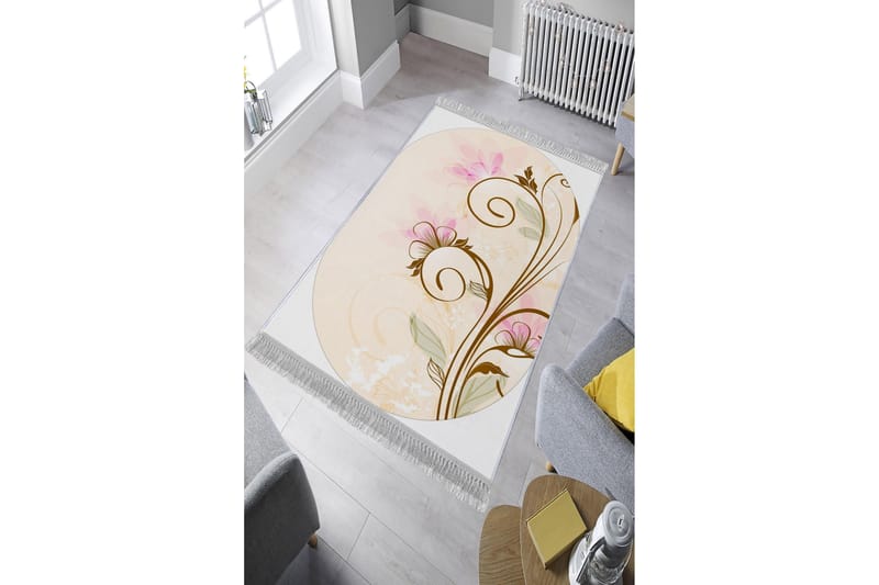 Matte (80x200) Homefesto - Cotton - Flerfarget/Fløyel - Tekstiler - Tepper & Matter - Orientalske tepper