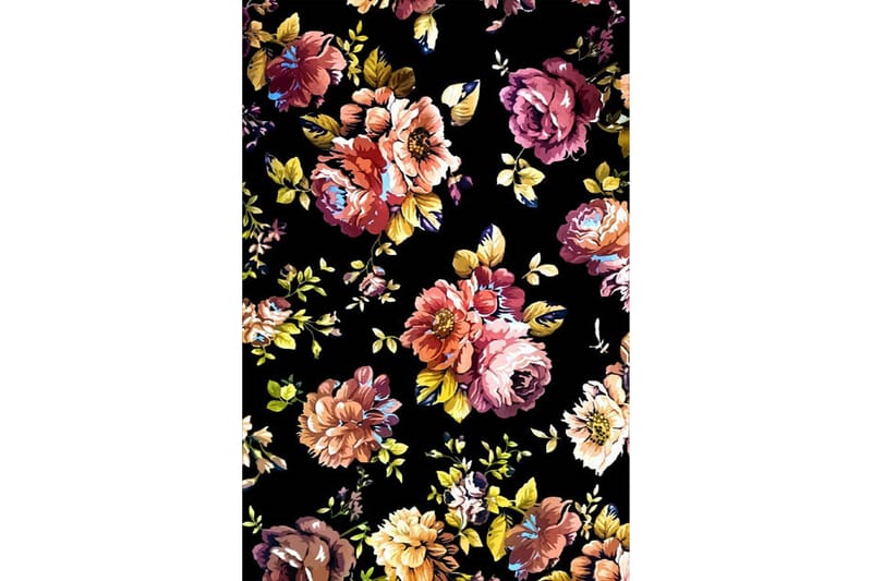 Matte (80x200) Homefesto - Cotton - Flerfarget/Fløyel - Tekstiler - Tepper & Matter - Orientalske tepper