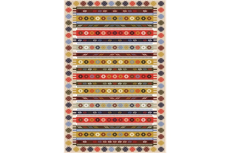 Matte (80x200) Homefesto - Cotton - Flerfarget/Fløyel - Tekstiler - Tepper & Matter - Orientalske tepper