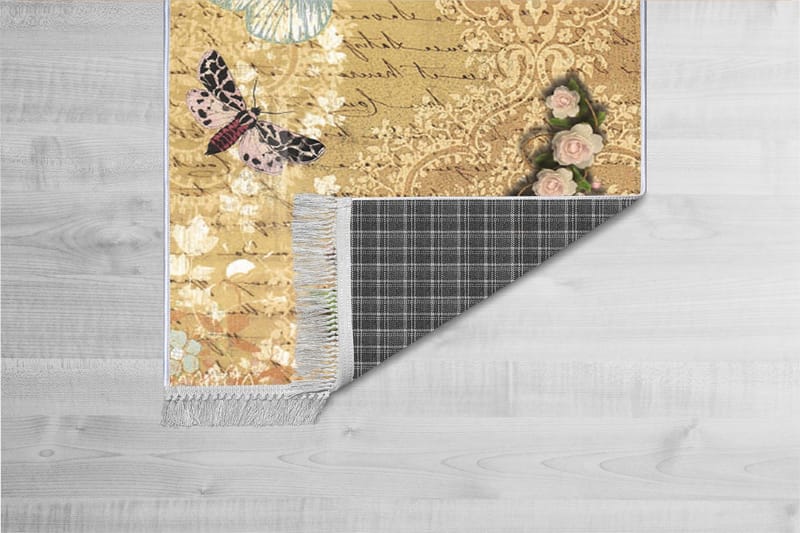 Matte (80x200) Homefesto - Cotton, Flerfarget/Fløyel