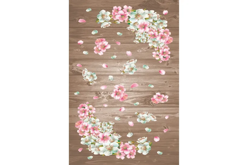 Matte (80x200) Homefesto - Cotton - Flerfarget/Fløyel - Tekstiler - Tepper & Matter - Orientalske tepper