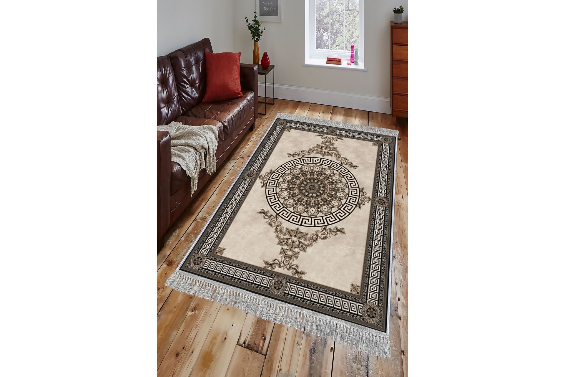Matte (80x300) Homefesto - Cotton - Flerfarget/Fløyel - Tekstiler - Tepper & Matter - Orientalske tepper