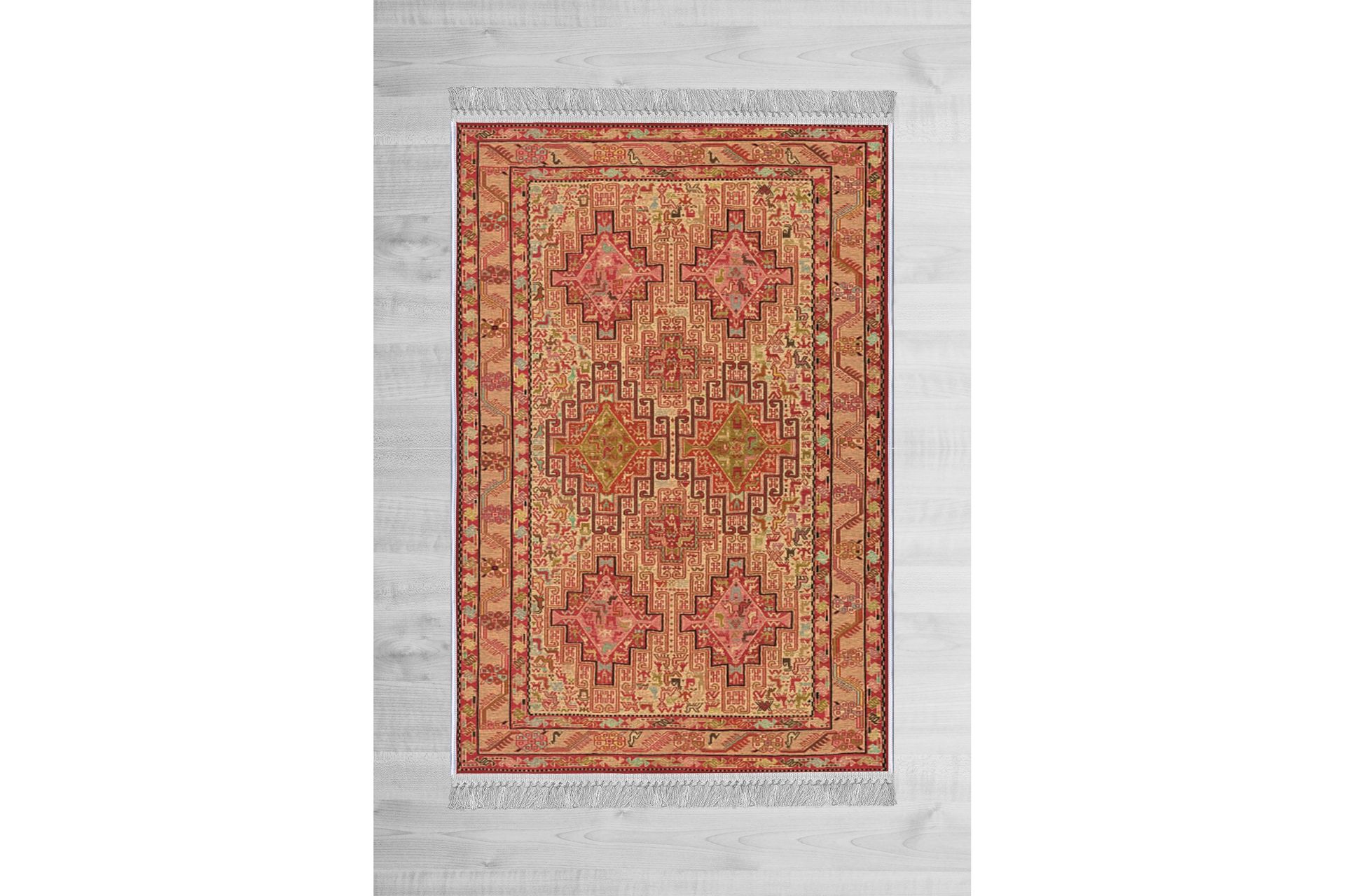 Matte (80x300) Homefesto - Cotton - Flerfarget/Fløyel - Tekstiler - Tepper & Matter - Orientalske tepper