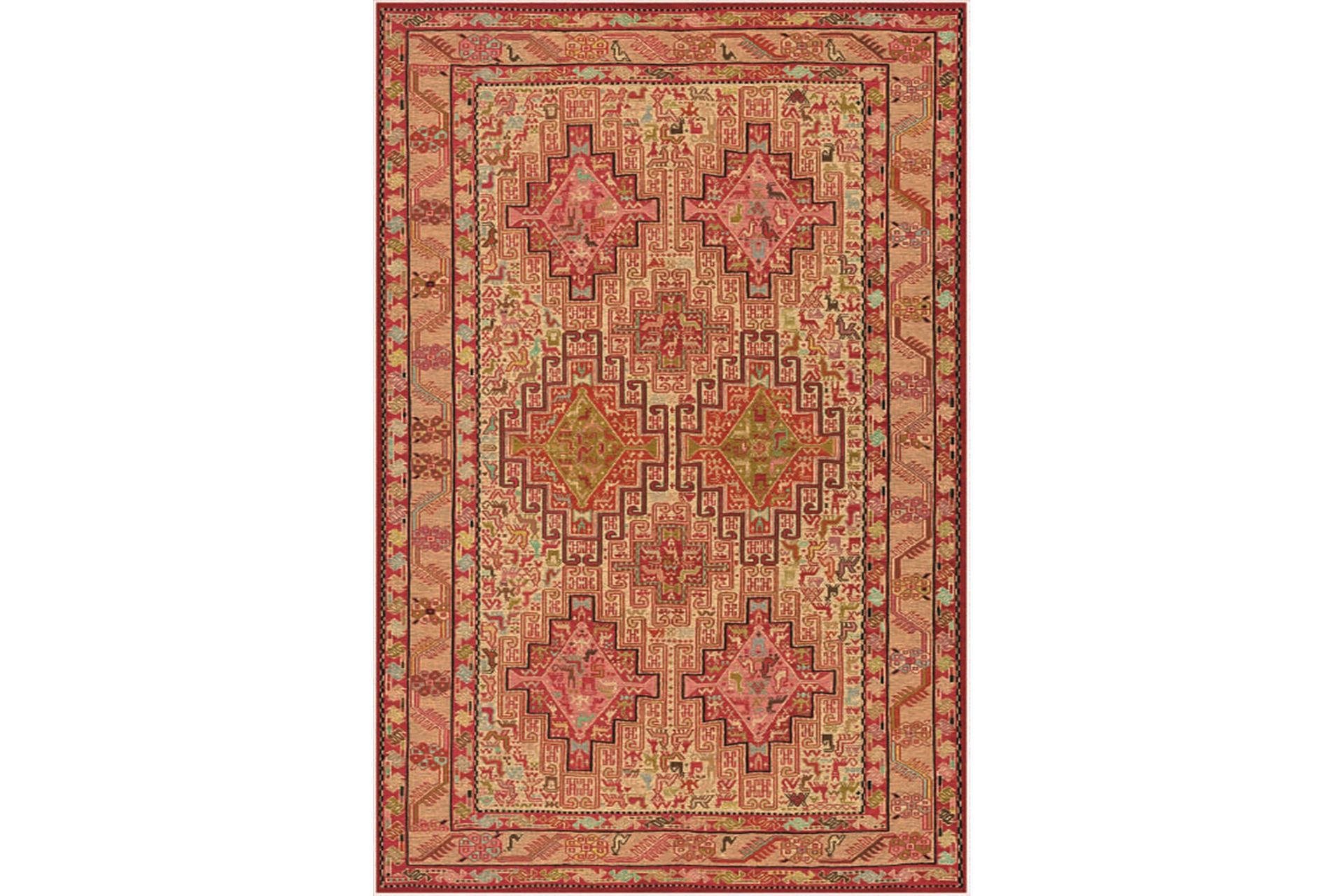 Matte (80x300) Homefesto - Cotton - Flerfarget/Fløyel - Tekstiler - Tepper & Matter - Orientalske tepper