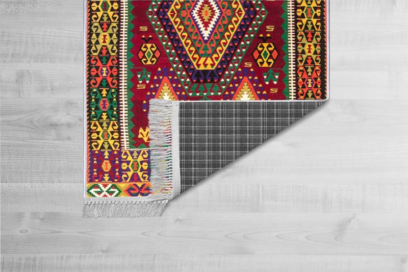 Matte (80x300) Homefesto - Cotton - Flerfarget/Fløyel - Tekstiler - Tepper & Matter - Orientalske tepper