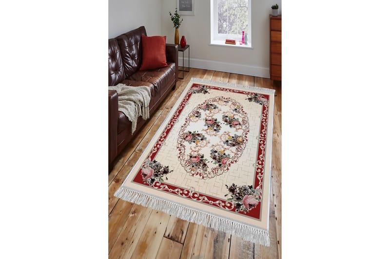 Matte (80x300) Homefesto - Cotton - Flerfarget/Fløyel - Tekstiler - Tepper & Matter - Orientalske tepper