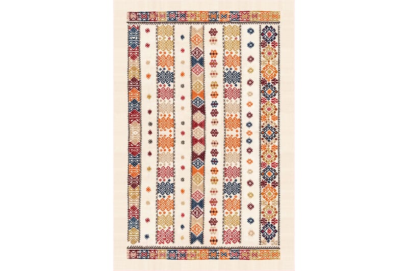 Matte (80x300) Homefesto - Cotton - Flerfarget/Fløyel - Tekstiler - Tepper & Matter - Orientalske tepper