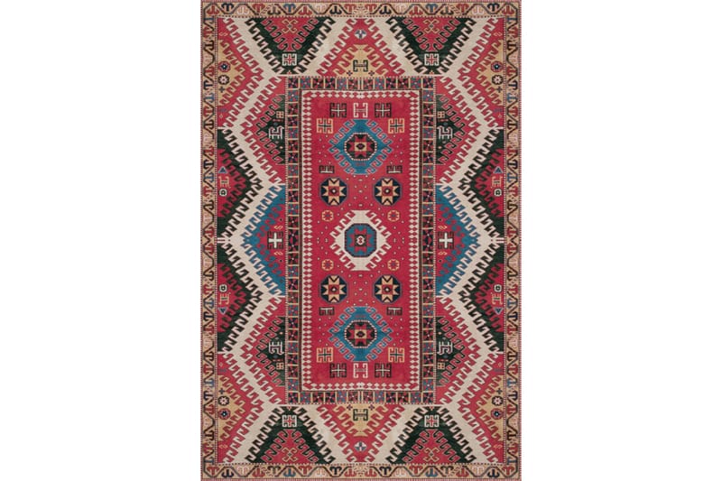 Matte (80x300) Homefesto - Cotton - Flerfarget/Fløyel - Tekstiler - Tepper & Matter - Orientalske tepper
