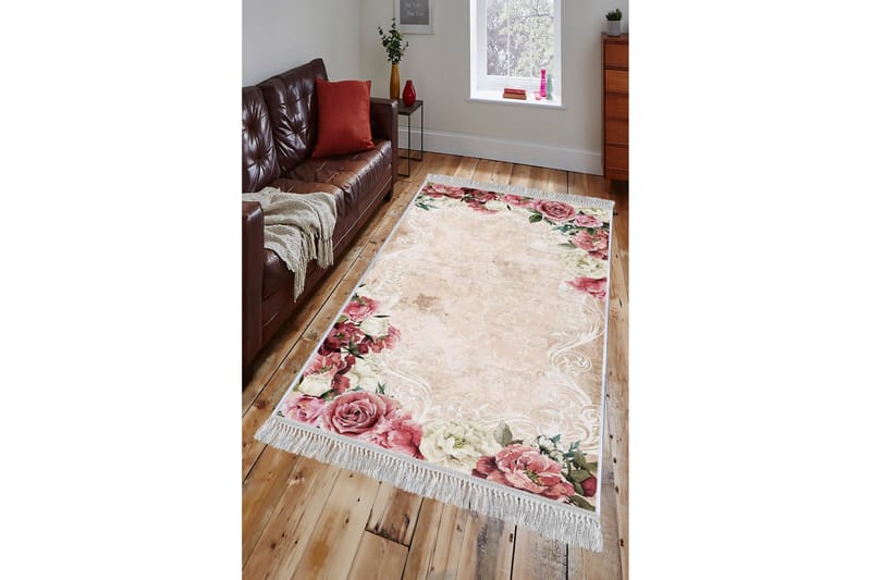 Matte (80x300) Homefesto - Cotton - Flerfarget/Fløyel - Tekstiler - Tepper & Matter - Orientalske tepper