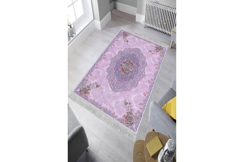 Matte (80x300) Homefesto - Cotton - Flerfarget/Fløyel - Tekstiler - Tepper & Matter - Orientalske tepper