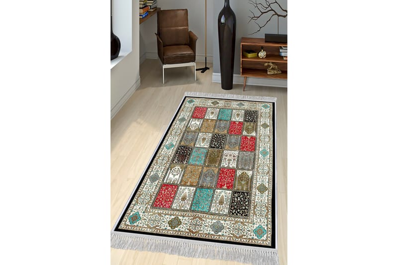 Matte (80x300) Homefesto - Cotton - Flerfarget/Fløyel - Tekstiler - Tepper & Matter - Orientalske tepper