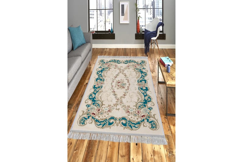 Matte (80x300) Homefesto - Cotton - Flerfarget/Fløyel - Tekstiler - Tepper & Matter - Orientalske tepper