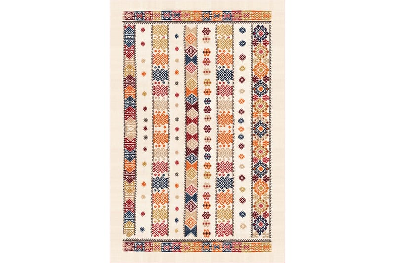 Matte (80x300) Homefesto - Cotton - Flerfarget/Fløyel - Tekstiler - Tepper & Matter - Orientalske tepper