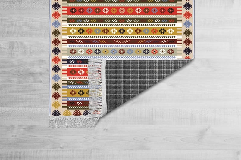 Matte (80x300) Homefesto - Cotton - Flerfarget/Fløyel - Tekstiler - Tepper & Matter - Orientalske tepper