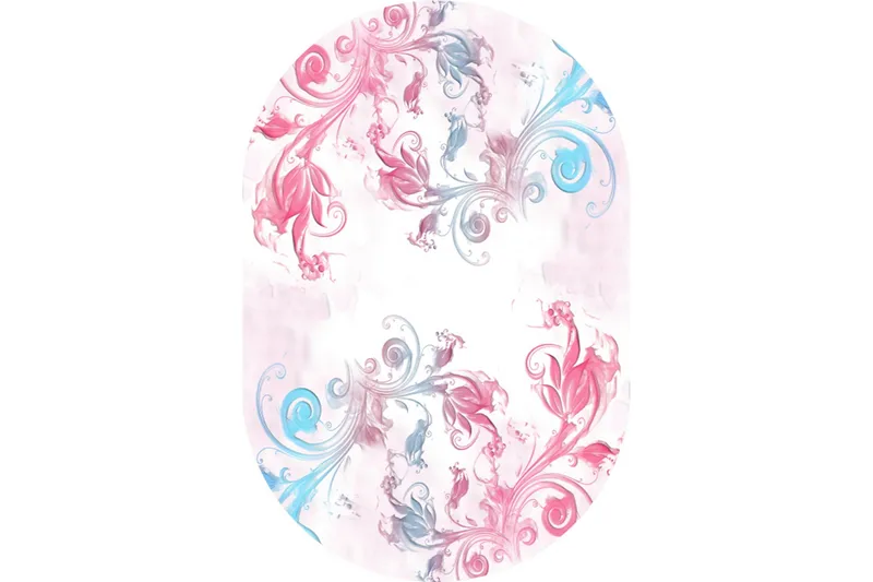 Matte (80x300) Homefesto - Cotton - Flerfarget/Fløyel - Tekstiler - Tepper & Matter - Orientalske tepper