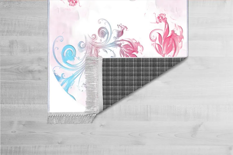 Matte (80x300) Homefesto - Cotton - Flerfarget/Fløyel - Tekstiler - Tepper & Matter - Orientalske tepper