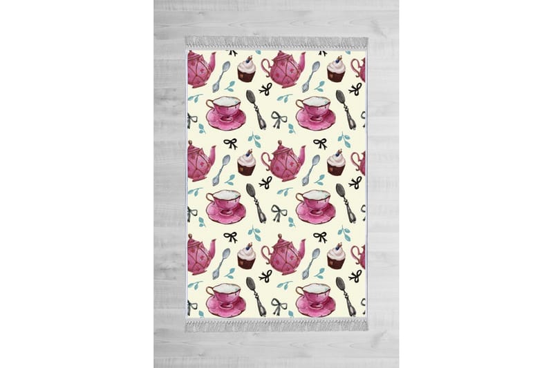 Matte (80x300) Homefesto - Cotton - Flerfarget/Fløyel - Tekstiler - Tepper & Matter - Orientalske tepper