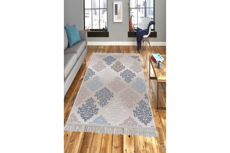 Matte (80x300) Homefesto - Cotton, Flerfarget/Fløyel