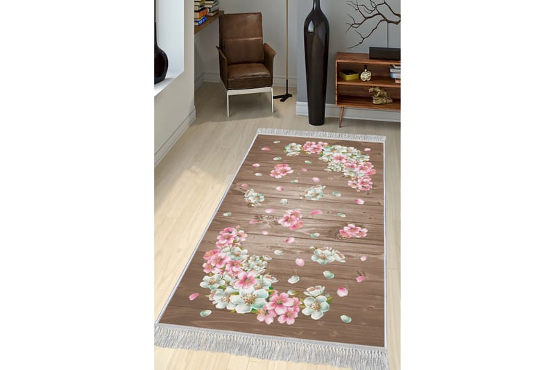 Matte (80x300) Homefesto - Cotton - Flerfarget/Fløyel - Tekstiler - Tepper & Matter - Orientalske tepper