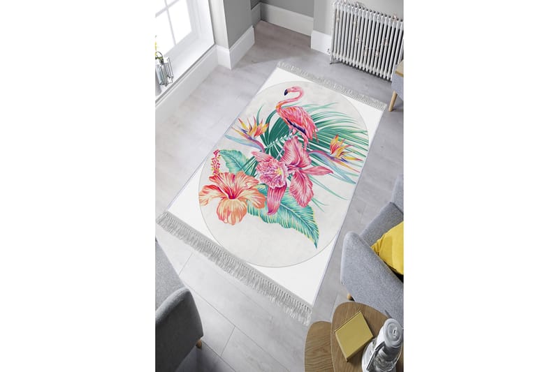 Matte (80x300) Homefesto - Cotton - Flerfarget/Fløyel - Tekstiler - Tepper & Matter - Orientalske tepper