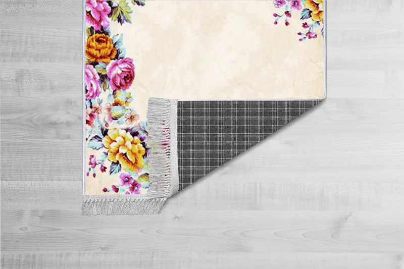 Matte (80x300) Homefesto - Cotton - Flerfarget/Fløyel - Tekstiler - Tepper & Matter - Orientalske tepper