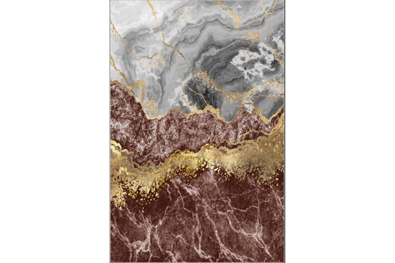 Matte (80x300) Homefesto - Cotton, Flerfarget/Fløyel