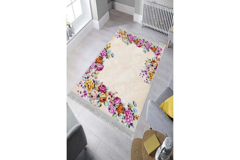 Matte (80x300) Homefesto - Cotton - Flerfarget/Fløyel - Tekstiler - Tepper & Matter - Orientalske tepper