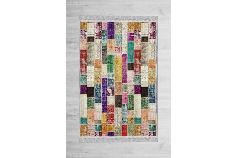 Matte (80x300) Homefesto - Cotton - Flerfarget/Fløyel - Tekstiler - Tepper & Matter - Orientalske tepper