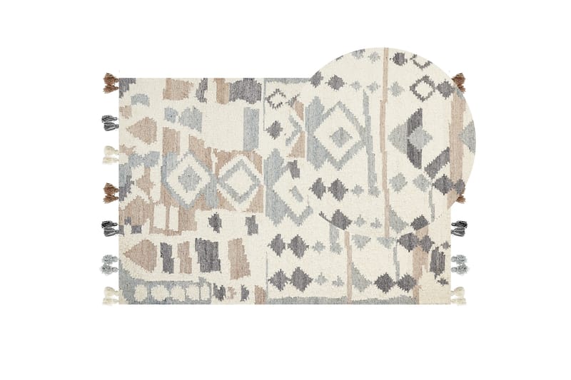 Mrgavet Kelimteppe 160x230 cm - Beige - Tekstiler - Tepper & Matter - Orientalske tepper - Kelimtepper