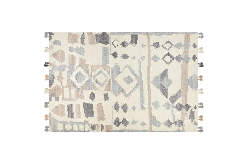 Mrgavet Kelimteppe 200x300 cm - Beige - Kelimtepper