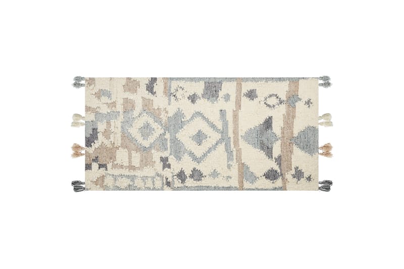 Mrgavet Kelimteppe 80x150 cm - Beige - Tekstiler - Tepper & Matter - Orientalske tepper - Kelimtepper