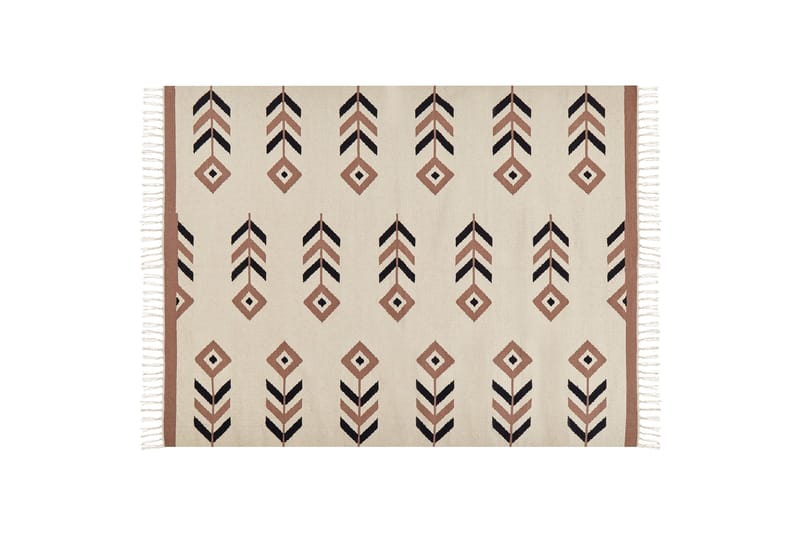 Niavan Kelimteppe 160x230 cm - Beige - Tekstiler - Tepper & Matter - Orientalske tepper - Kelimtepper