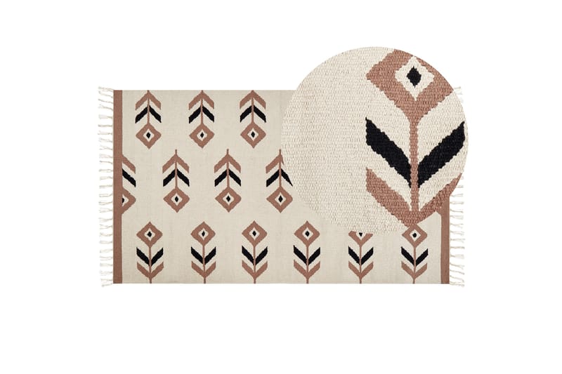 Niavan Kelimteppe 80x150 cm - Beige - Tekstiler - Tepper & Matter - Orientalske tepper - Kelimtepper