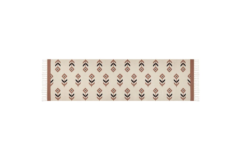 Niavan Kelimteppe 80x300 cm - Beige - Tekstiler - Tepper & Matter - Orientalske tepper - Kelimtepper