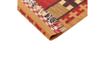 Parakar Kelimteppe 140x200 cm - Rød - Tekstiler - Tepper & Matter - Orientalske tepper - Kelimtepper