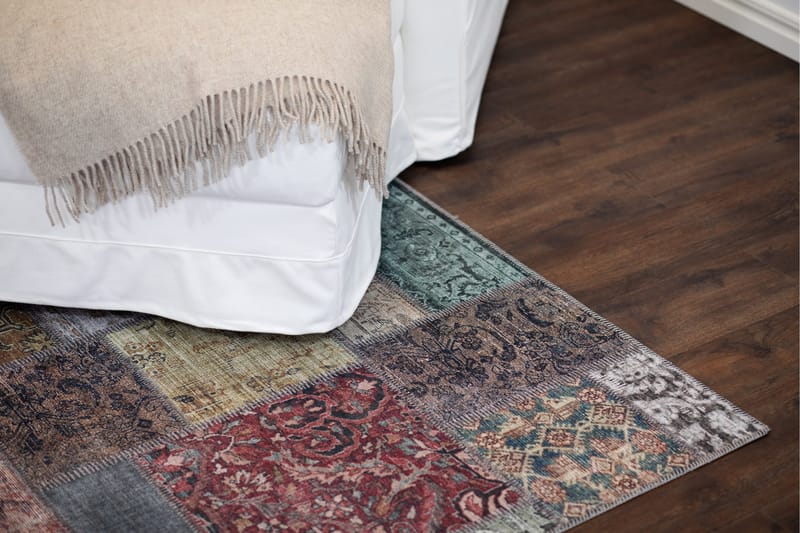 Patchham Patchworkmatte 240x330 cm - Flerfarget - Tekstiler - Tepper & Matter - Orientalske tepper - Lappetepper