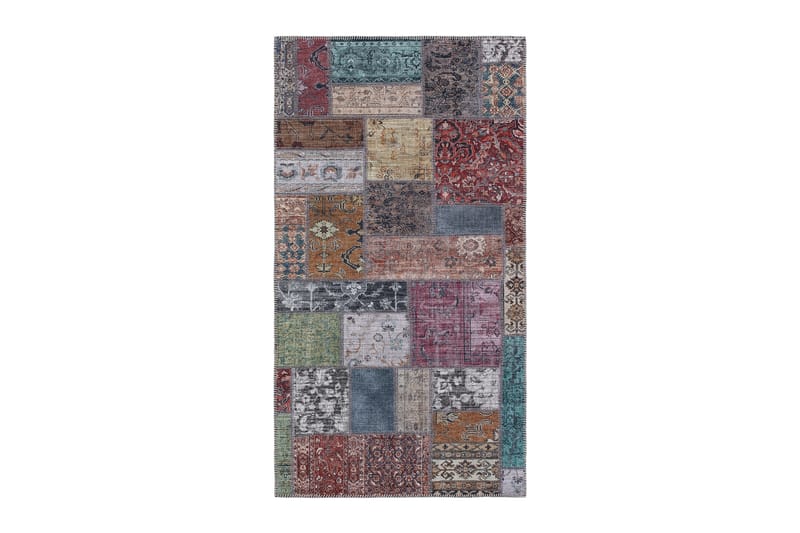 Patchwork Multi 80x300 - Flerfarget - Tekstiler - Tepper & Matter - Orientalske tepper - Lappetepper