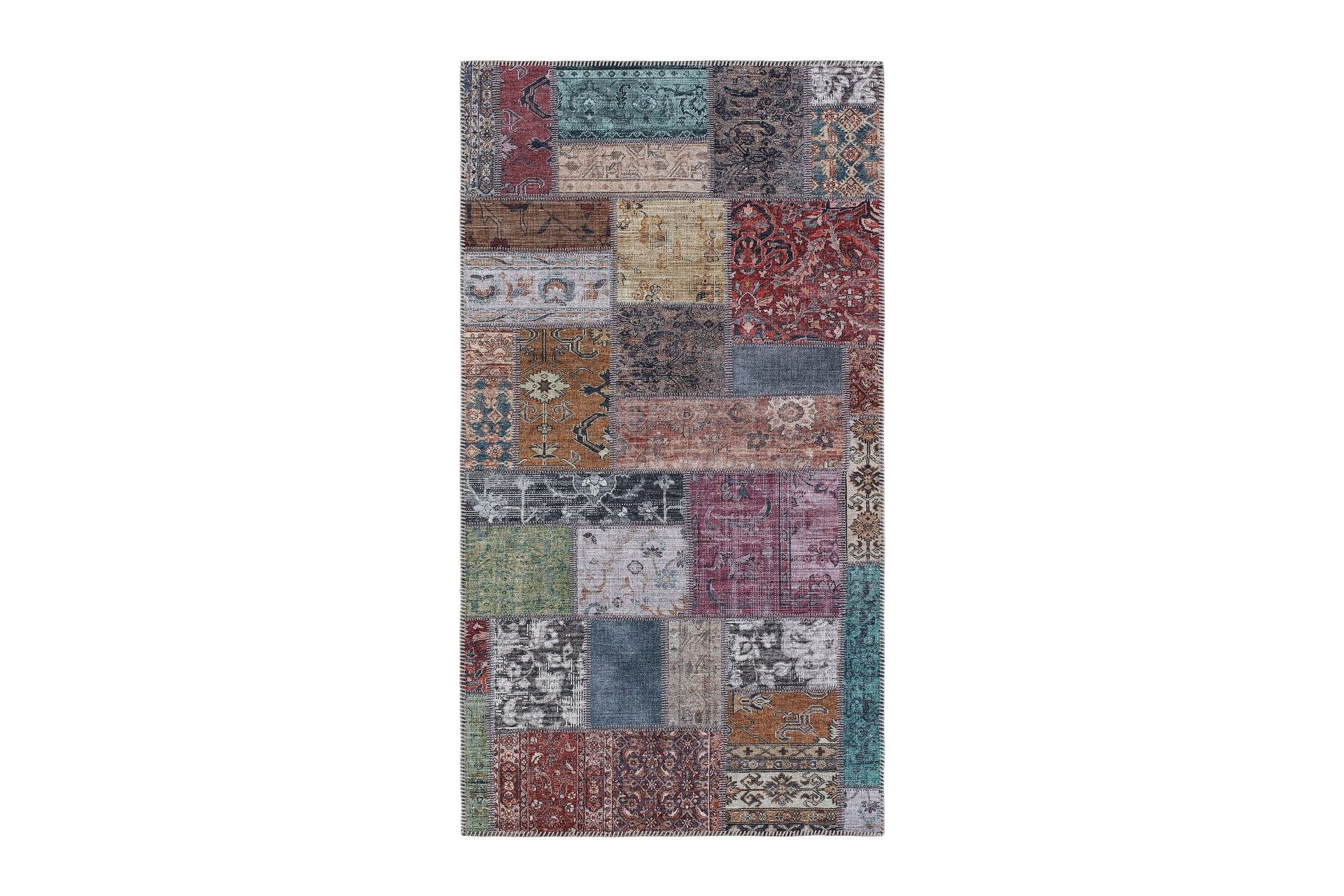 Patchwork Multi 80x300 - Flerfarget