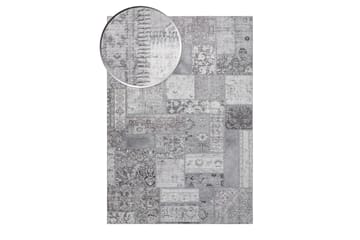 Patchwork Wiltonmatte 160x230 cm Rektangulær - Sølv - Tekstiler - Tepper & Matter - Orientalske tepper - Lappetepper