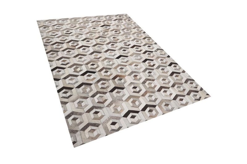 Tavak Matte 140x200 cm - Lær/Beige/Brun - Tekstiler - Tepper & Matter - Orientalske tepper - Lappetepper