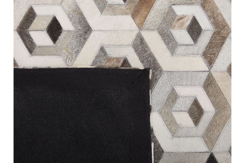 Tavak Matte 140x200 cm - Lær/Beige/Brun - Tekstiler - Tepper & Matter - Orientalske tepper - Lappetepper