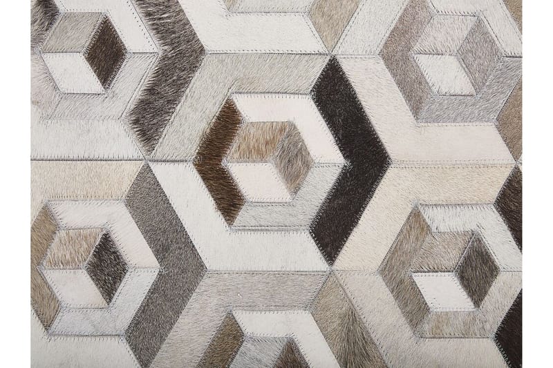 Tavak Matte 140x200 cm - Lær/Beige/Brun - Tekstiler - Tepper & Matter - Orientalske tepper - Lappetepper