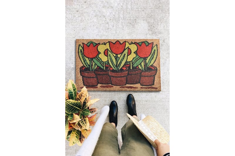 Pvc Dørmatte Chilai - Dørmatte - Flerfarget - Tekstiler - Tepper & Matter - Orientalske tepper